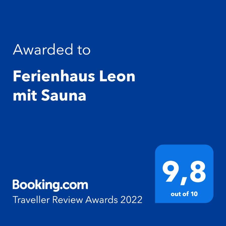 Ferienhaus Leon Mit Sauna Rehburg-Loccum Luaran gambar